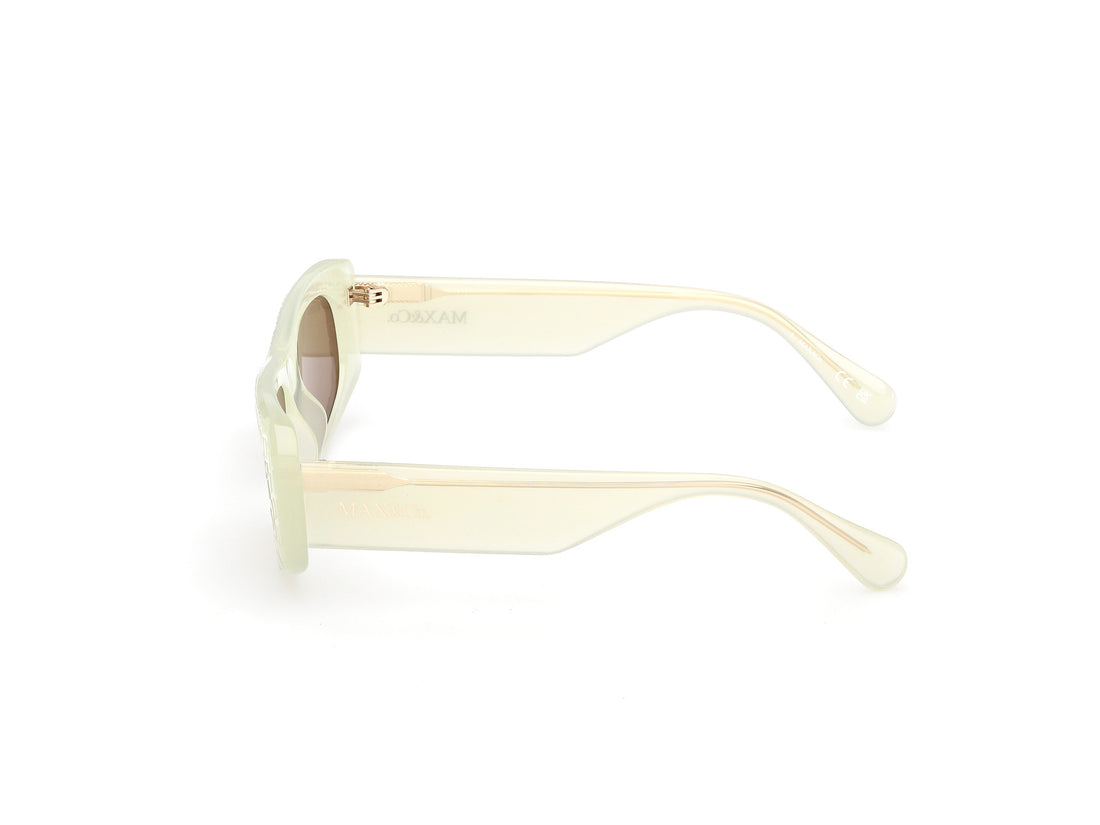 Lunettes de soleil max &co mo0142 39j amarillo rectangular femenino taille 53mm - Vue détaillée