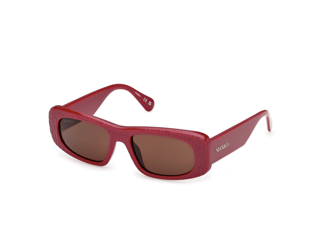 Lunettes de soleil max &co mo0142 69e burdeos rectangular femenino taille 53mm - Vue principale