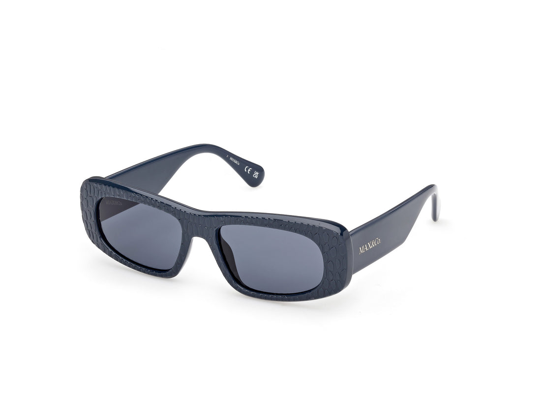 Lunettes de soleil max &co mo0142 90v azul rectangular femenino taille 53mm - Vue principale