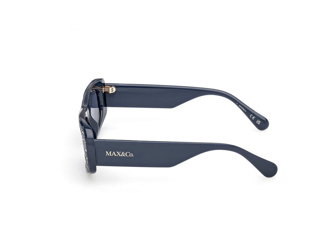 Lunettes de soleil max &co mo0142 90v azul rectangular femenino taille 53mm - Vue détaillée