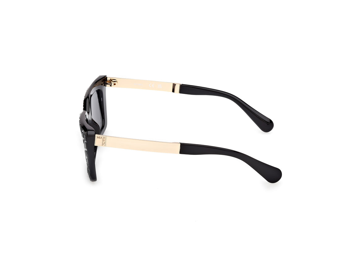 Lunettes de soleil max &co mo0143 01a negro square femenino taille 52mm - Vue détaillée