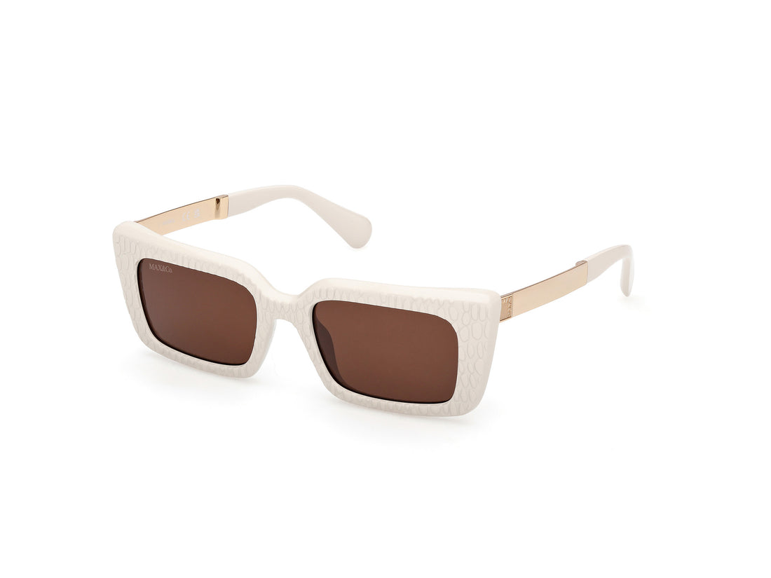Lunettes de soleil max &co mo0143 25e beige square femenino taille 52mm - Vue principale