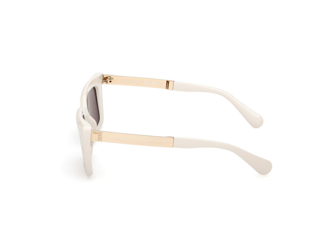 Lunettes de soleil max &co mo0143 25e beige square femenino taille 52mm - Vue détaillée