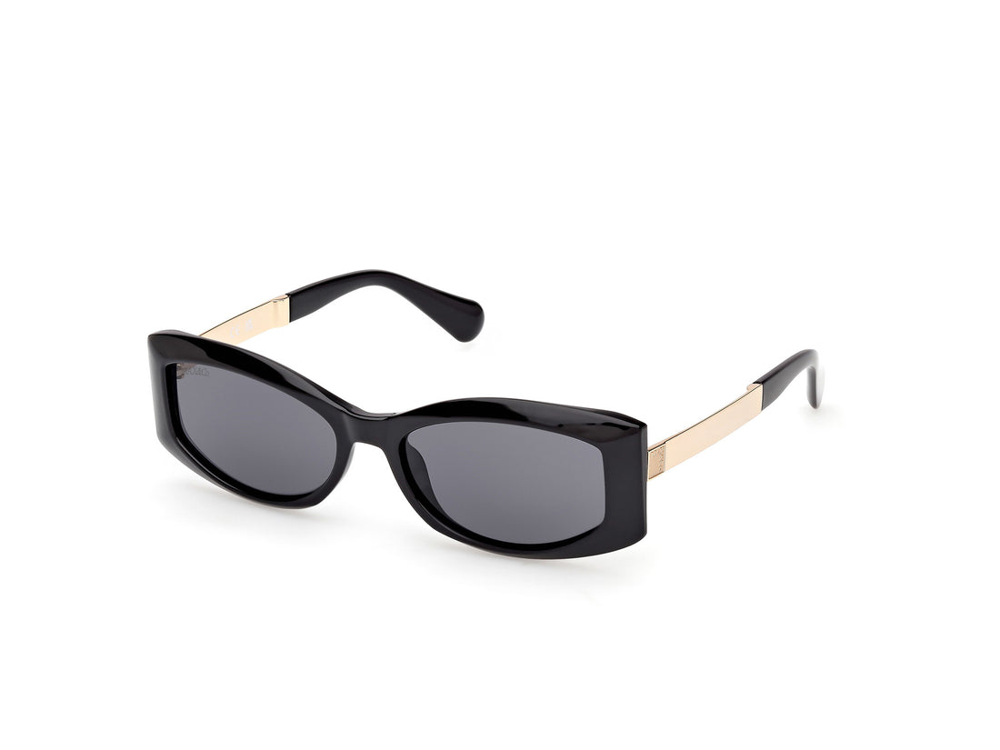 Lunettes de soleil max &co mo0144 01a negro rectangular femenino taille 55mm - Vue principale