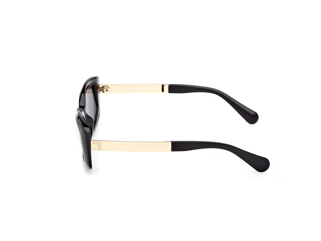 Lunettes de soleil max &co mo0144 01a negro rectangular femenino taille 55mm - Vue détaillée