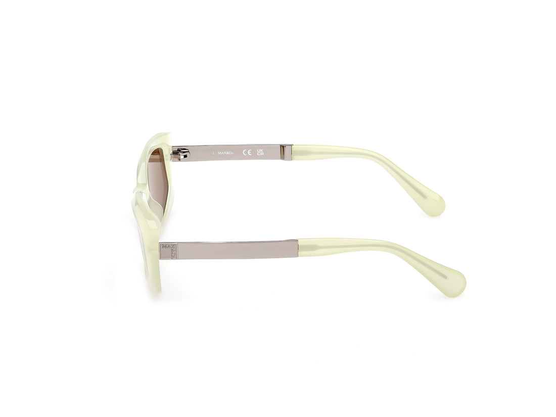 Lunettes de soleil max &co mo0144 39j amarillo rectangular femenino taille 55mm - Vue détaillée