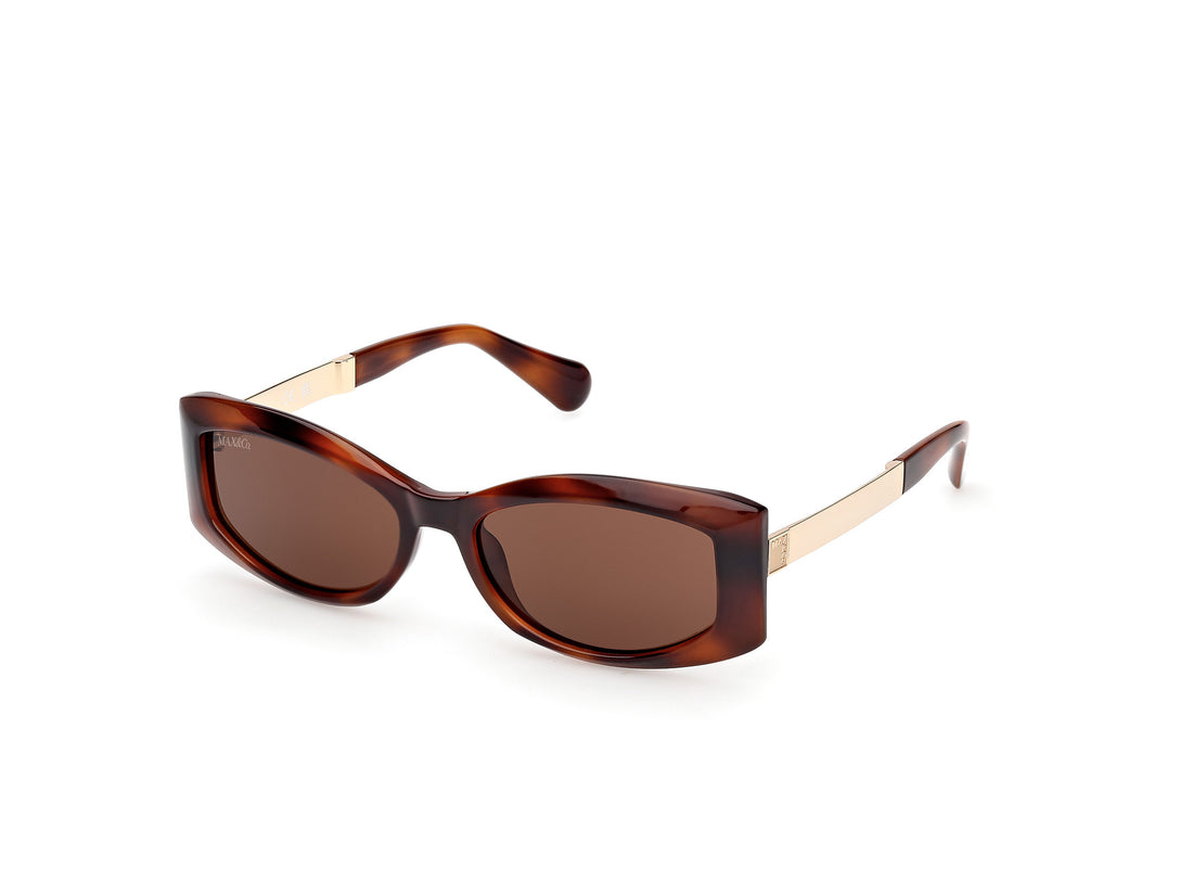 Lunettes de soleil max &co mo0144 52e havana rectangular femenino taille 55mm - Vue principale