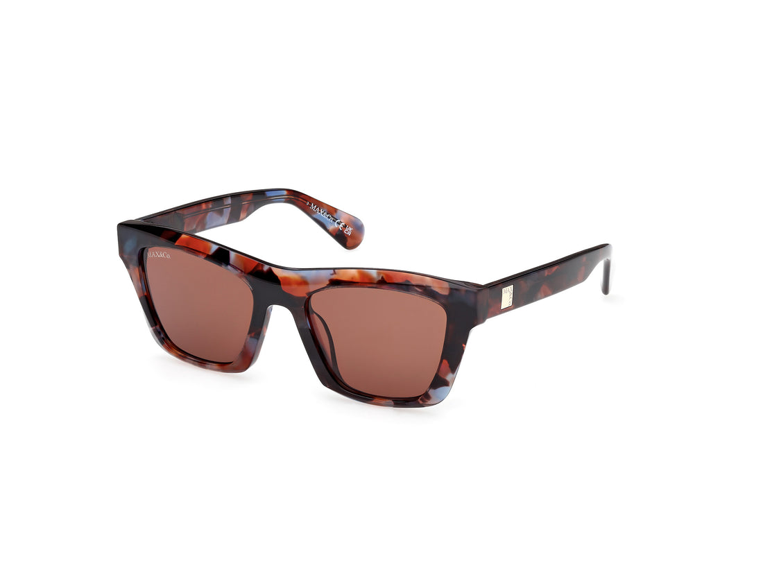 Lunettes de soleil max &co mo0145 54e havana rectangular femenino taille 50mm - Vue principale
