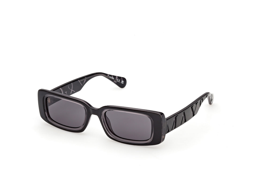 Lunettes de soleil max &co mo0156 01a negro rectangular femenino taille 50mm - Vue principale