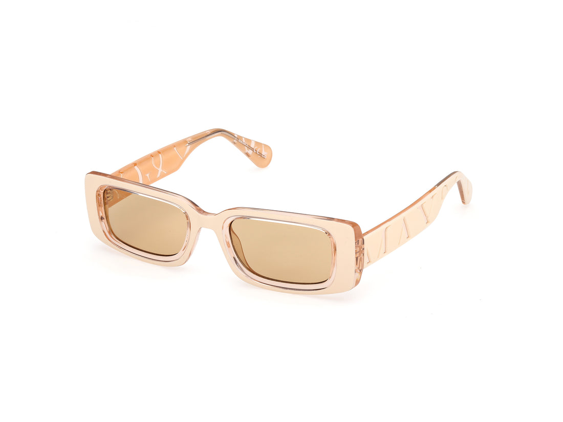 Lunettes de soleil max &co mo0156 21j blanco rectangular femenino taille 50mm - Vue principale