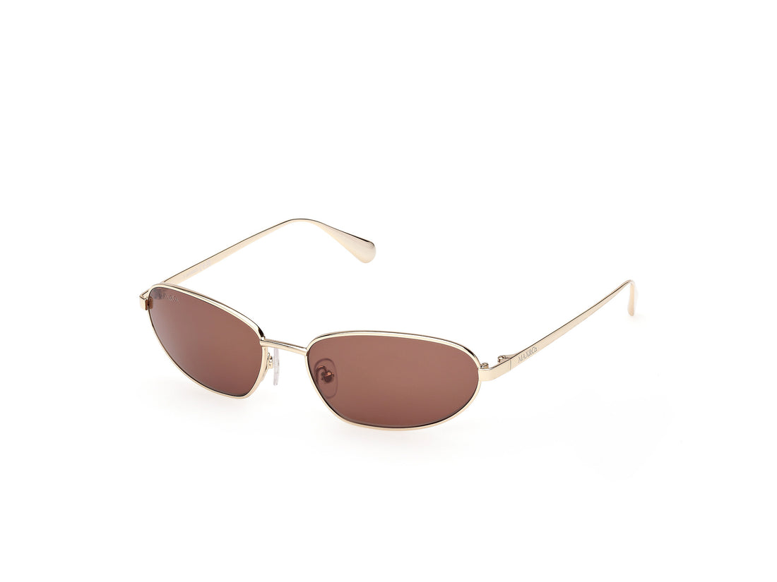 Lunettes de soleil max &co mo0160 32e dorado oval femenino taille 56mm - Vue principale