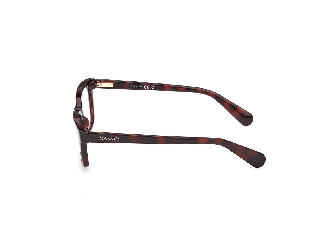 Occhiali da vista max &co mo5212 052 havana rectangular femenino taglia 52mm - Vista dettagliata