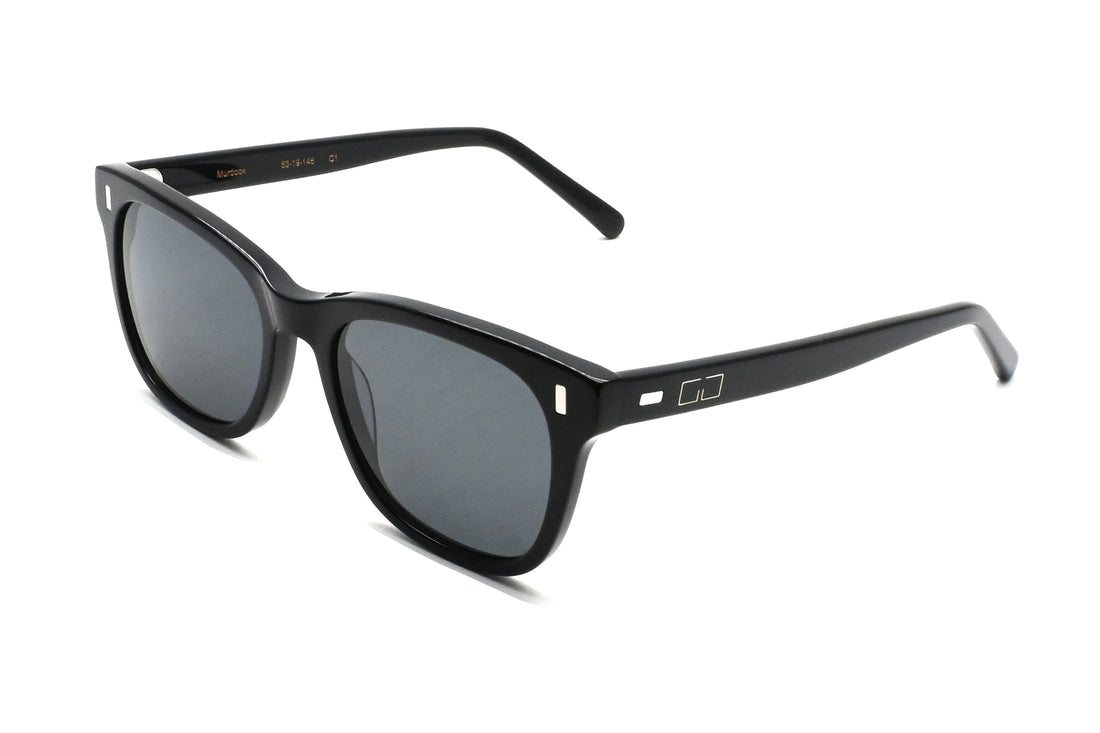 Occhiali da sole greyhounders murdock sun c1 black negro square unisex taglia 53mm - Vista principale