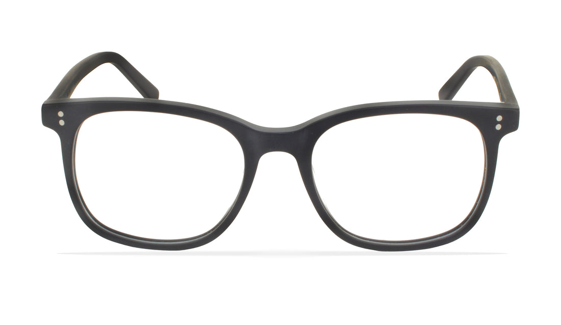 Occhiali da vista greyhounders niseko matte black negro square masculino taglia 50mm - Vista dettagliata