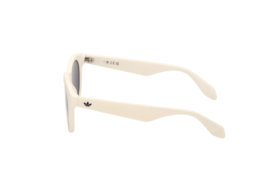 Gafas de sol adidas originals or0106 21a blanco round unisex talla 48mm - Vista de detalle