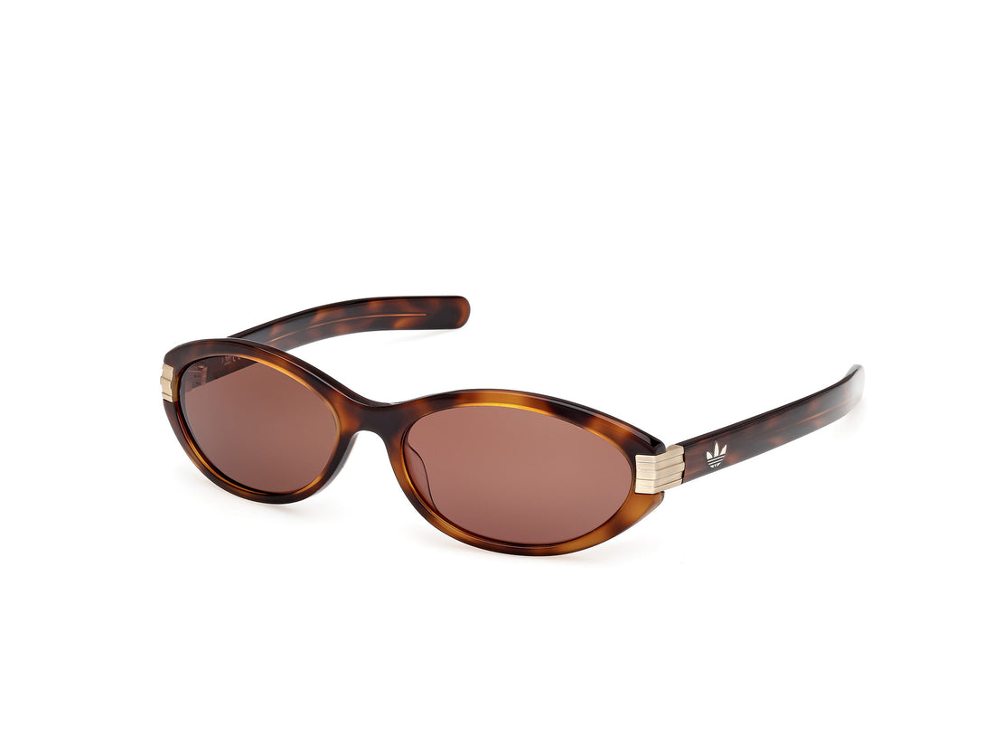 Occhiali da sole adidas originals or0129 52e havana oval unisex taglia 59mm - Vista principale