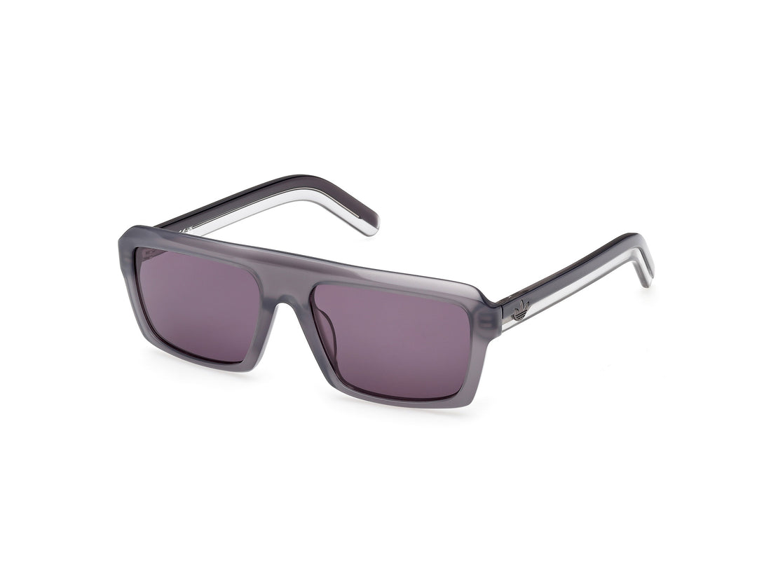 Occhiali da sole adidas originals or0133 20a gris square unisex taglia 55mm - Vista principale