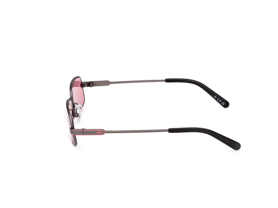 Sonnenbrillen adidas originals or0138 09y plateado rectangular unisex größe 55mm - Detailansicht