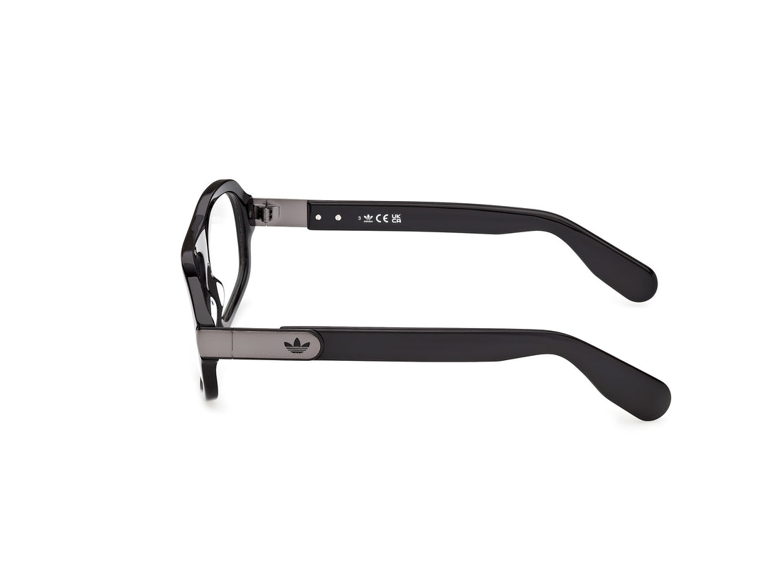 Óculos graduados adidas originals or5123 001 negro navigator unisex tamanho 56mm - Vista de detalhe