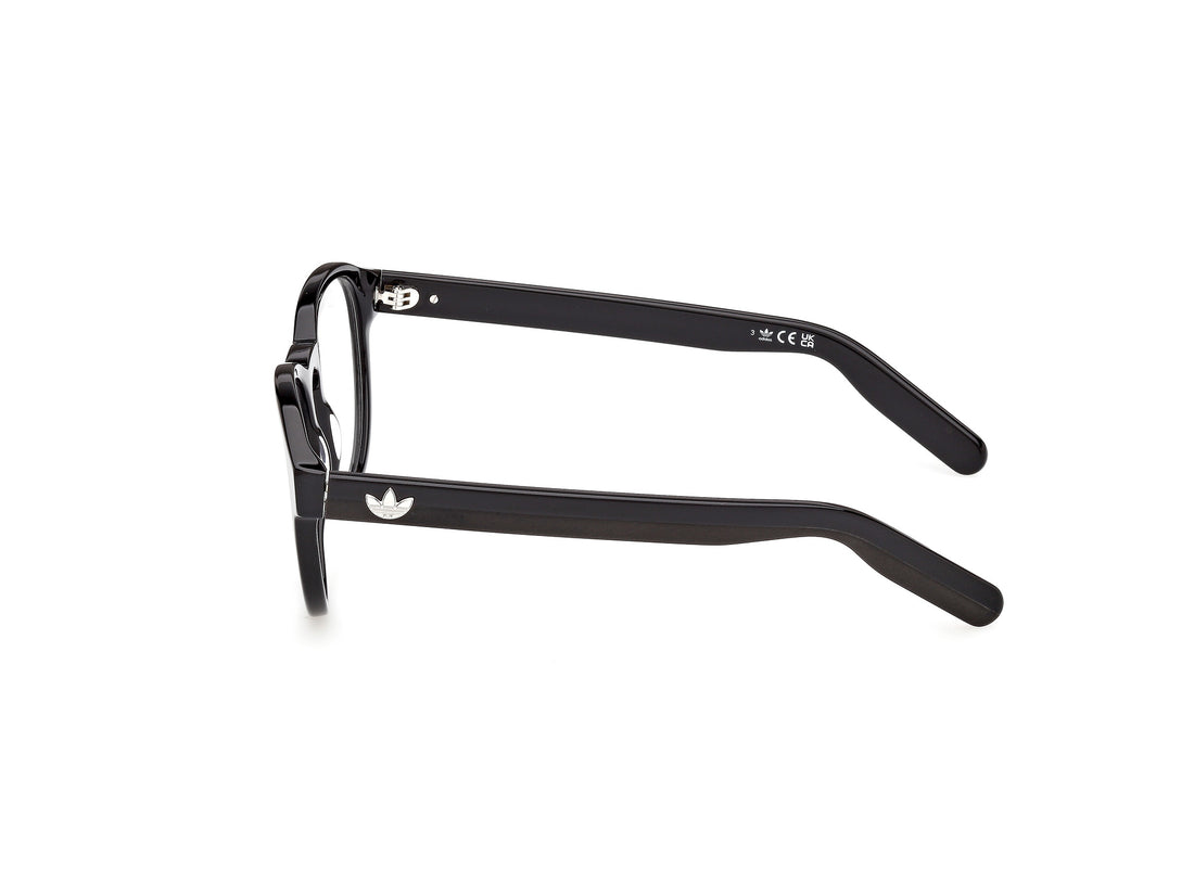 Gafas graduadas adidas originals or5126 001 negro round unisex talla 53mm - Vista de detalle