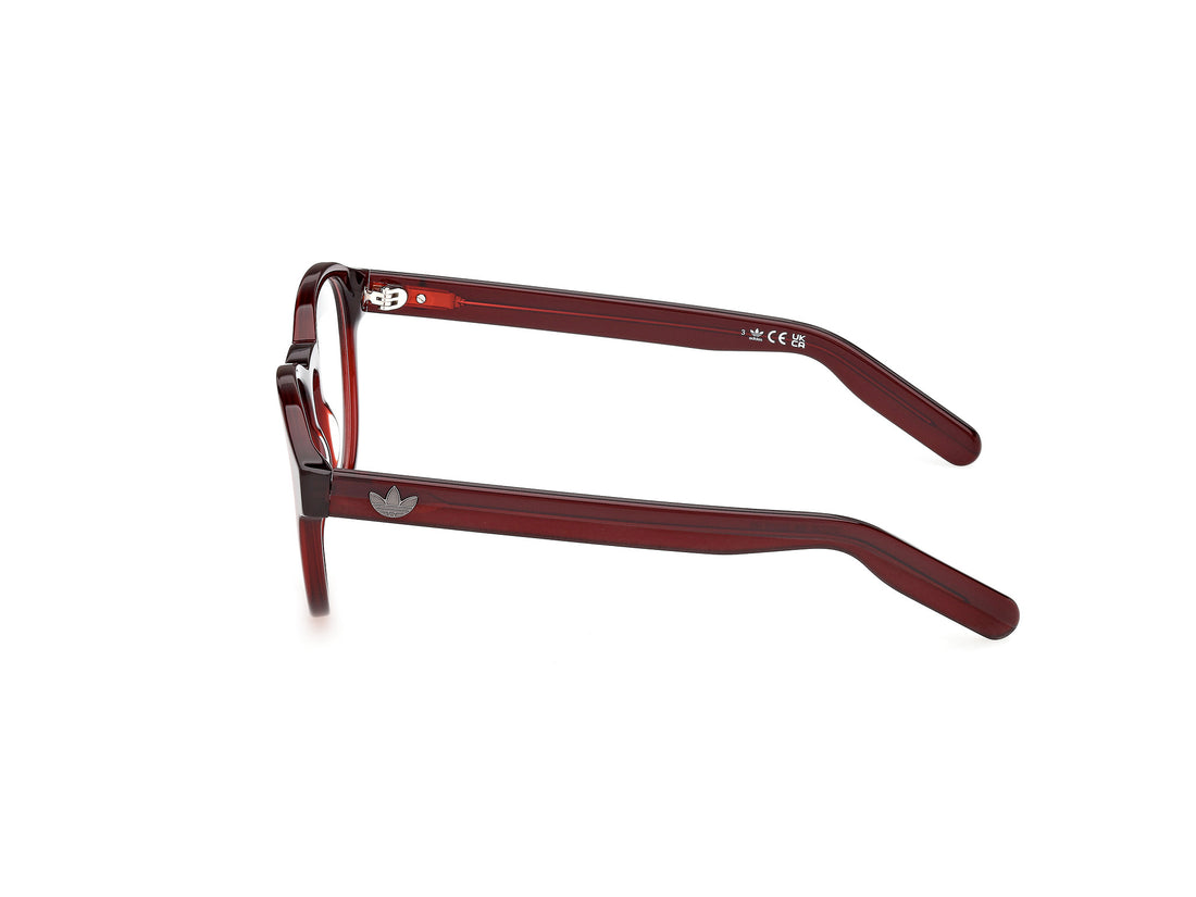 Gafas graduadas adidas originals or5126 066 rojo round unisex talla 53mm - Vista de detalle