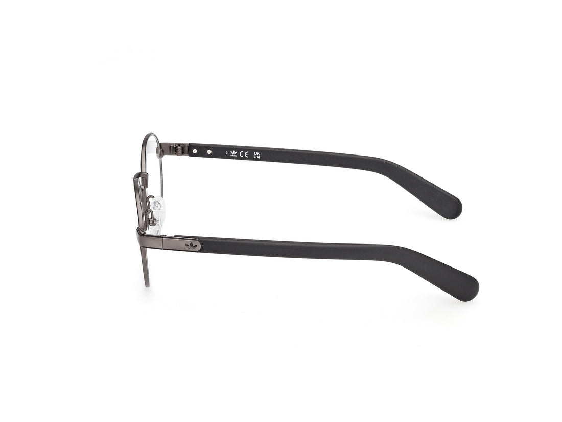 Óculos graduados adidas originals or5132 005 negro round masculino tamanho 50mm - Vista de detalhe