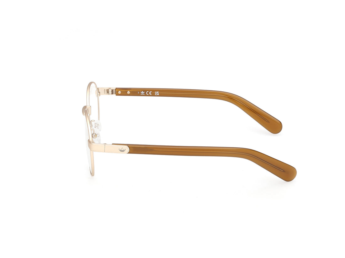 Óculos graduados adidas originals or5132 032 dorado round masculino tamanho 50mm - Vista de detalhe