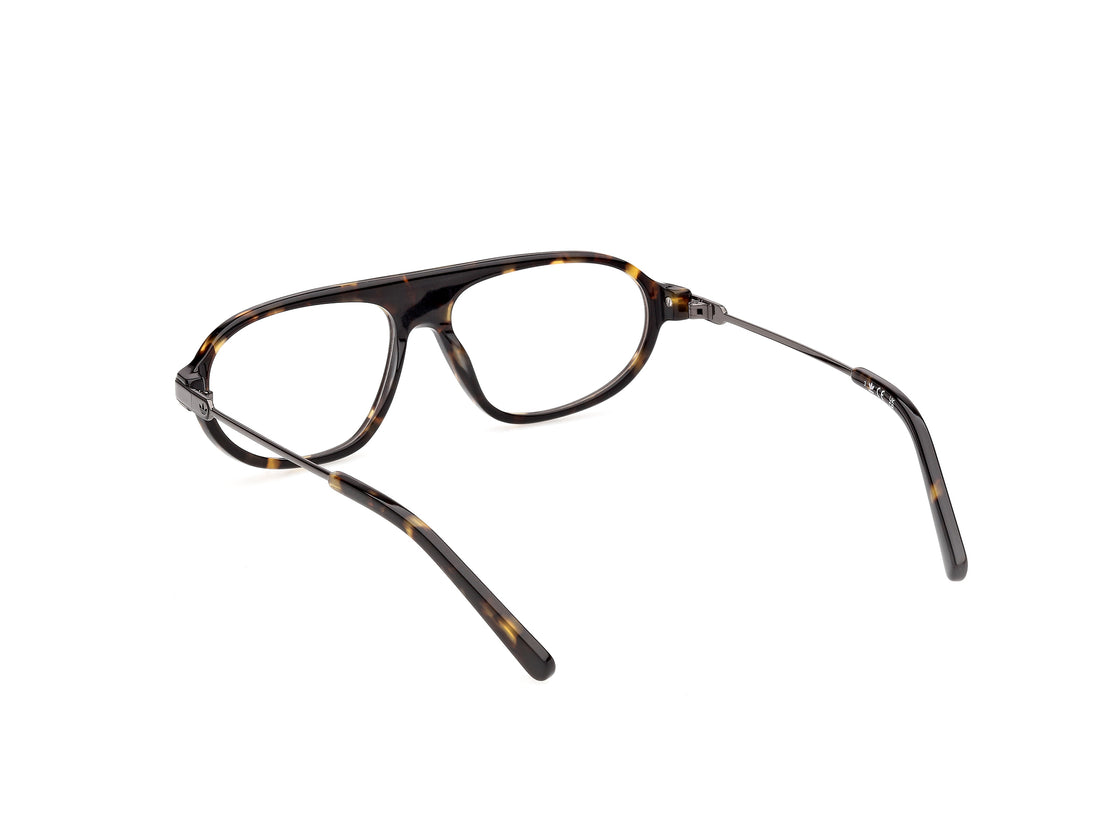 Óculos graduados adidas originals or5141 052 havana pilot masculino tamanho 56mm - Vista de detalhe