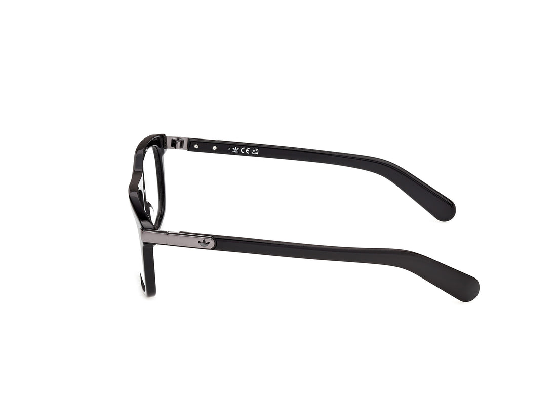 Óculos graduados adidas originals or5142 001 negro square unisex tamanho 55mm - Vista de detalhe