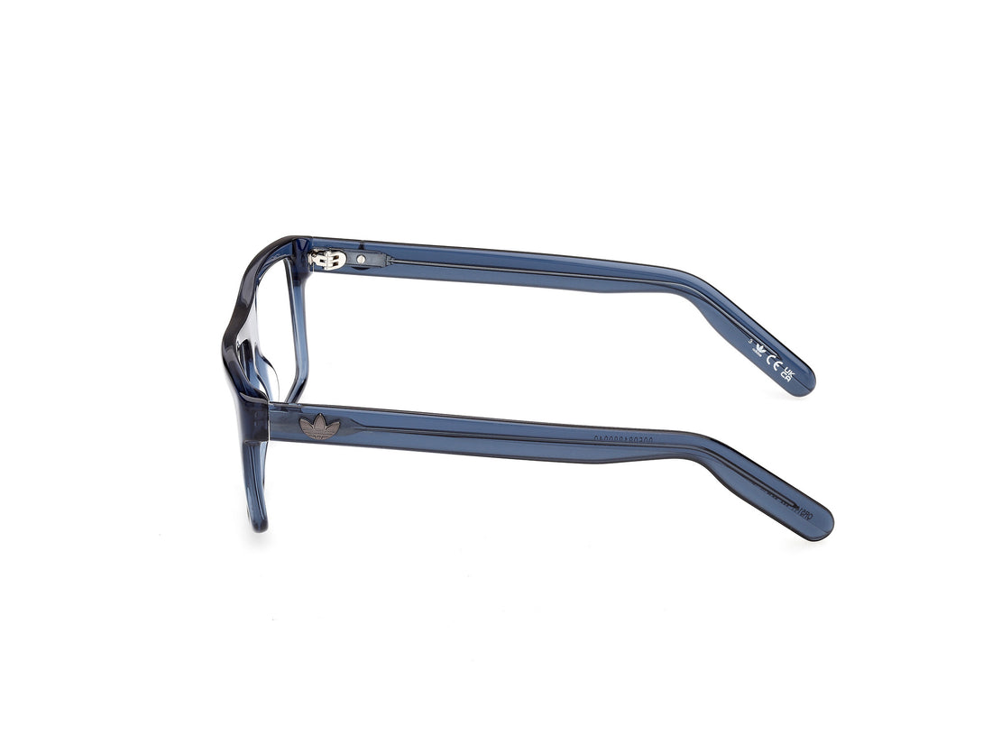 Óculos graduados adidas originals or5144 090 azul square masculino tamanho 55mm - Vista de detalhe