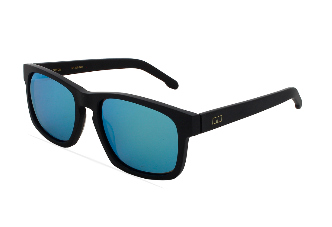 Sunglasses greyhounders orion matte black / blue mirror negro square masculino size 58mm - Main view