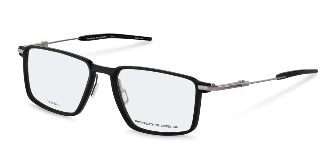 Lunettes de vue porsche design p81006 a000 negro square masculino taille 55mm - Vue principale