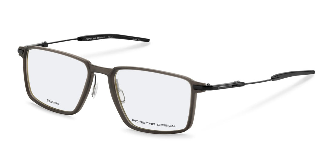 Lunettes de vue porsche design p81006 b000 verde square masculino taille 55mm - Vue principale
