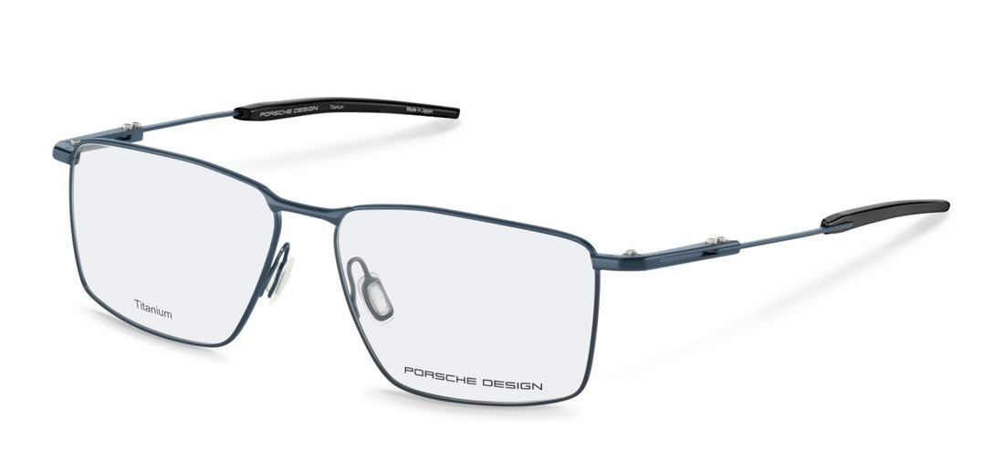 Lunettes de vue porsche design p81007 c000 azul square masculino taille 58mm - Vue principale
