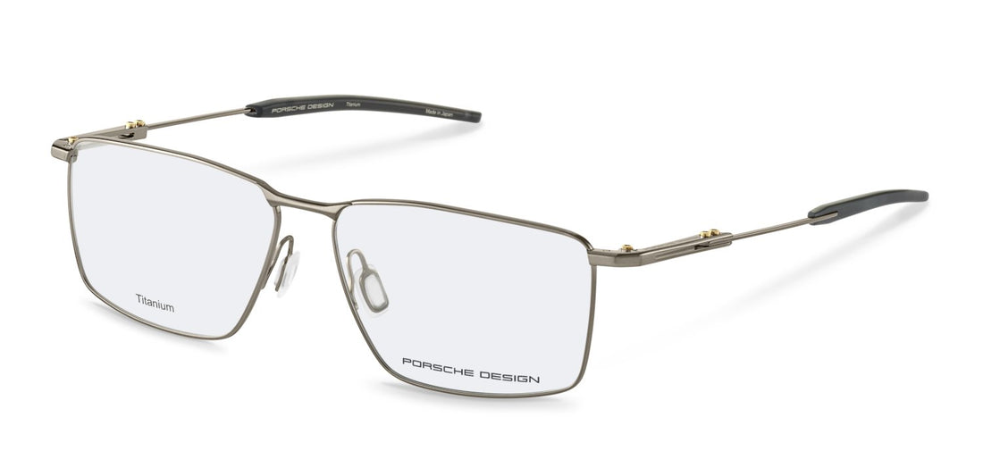 Lunettes de vue porsche design p81007 d000 gris square masculino taille 58mm - Vue principale
