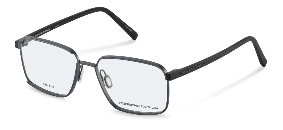 Lunettes de vue porsche design p81008 b000 gris square masculino taille 55mm - Vue principale