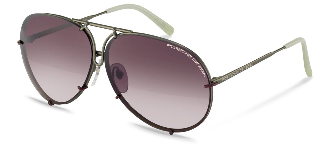 Sonnenbrillen porsche design p8478 g155 verde aviator unisex größe 69mm - Hauptansicht