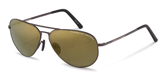 Gafas de sol porsche design porsche p8508 o marron aviator unisex talla 64mm - Vista principal
