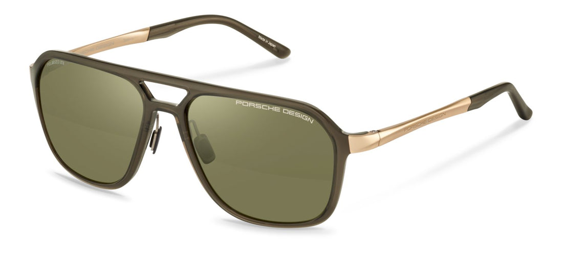 Sonnenbrillen porsche design p86003 c417 verde navigator masculino größe 59mm - Hauptansicht