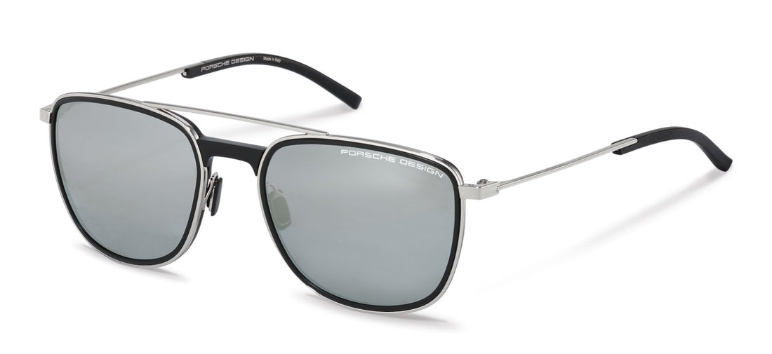 Gafas de sol porsche design porsche p8690 c plateado square masculino talla 57mm - Vista principal