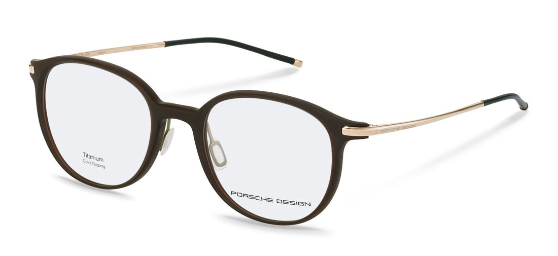Dioptrijske naočale porsche design porsche p8734 e000 marron unisex veličina 51mm - Glavni prikaz