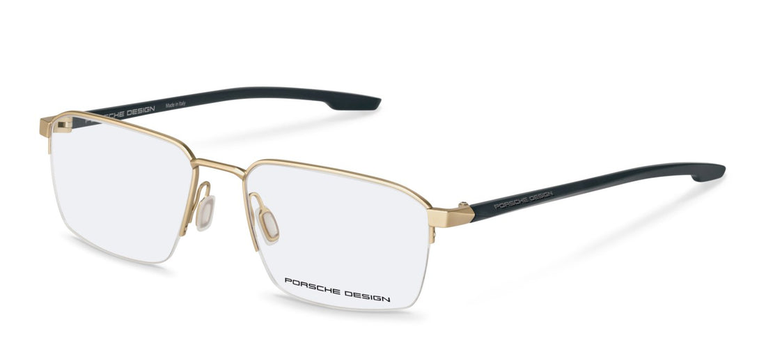Dioptrijske naočale porsche design porsche p8763 c000 dorado rectangle masculino veličina 55mm - Glavni prikaz