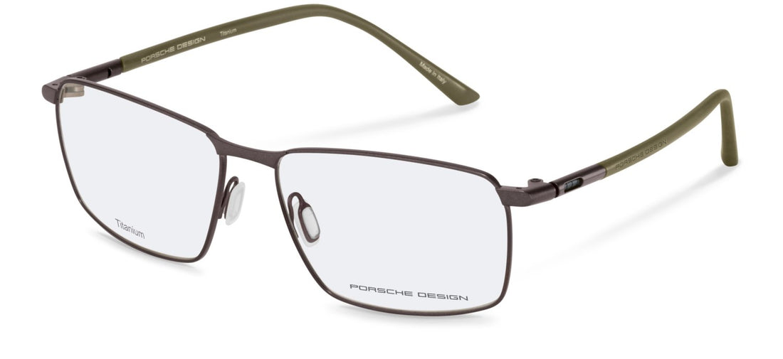 Dioptrijske naočale porsche design porsche p8766 d000 marron square masculino veličina 58mm - Glavni prikaz