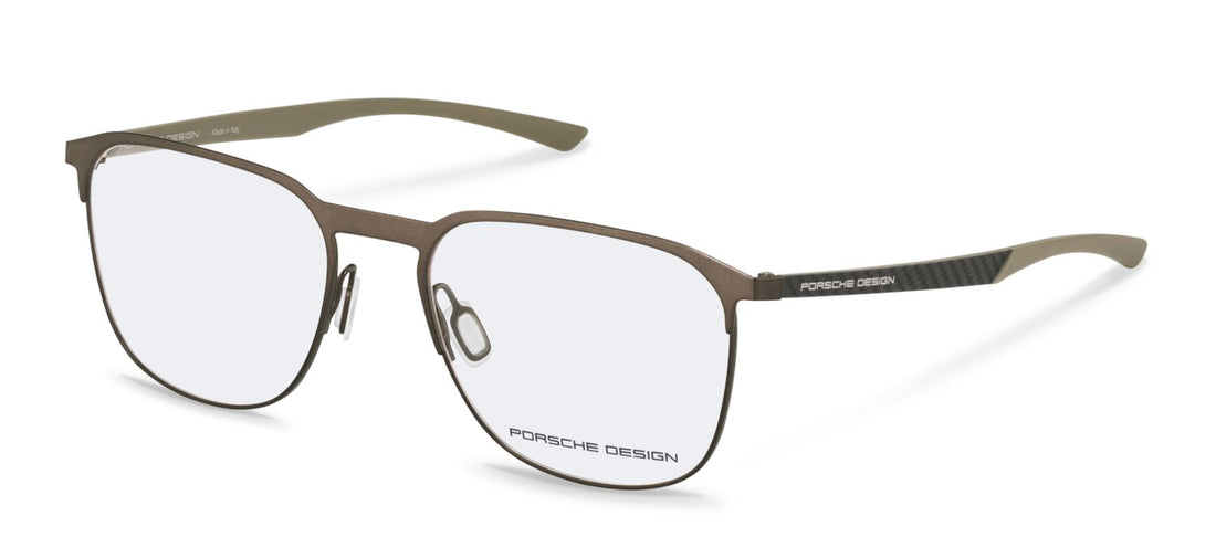 Dioptrijske naočale porsche design porsche p8771 d000 marron round masculino veličina 54mm - Glavni prikaz