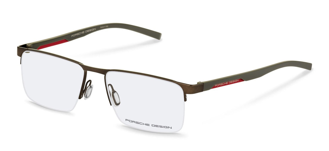 Dioptrijske naočale porsche design porsche p8775 d000 marron square masculino veličina 55mm - Glavni prikaz
