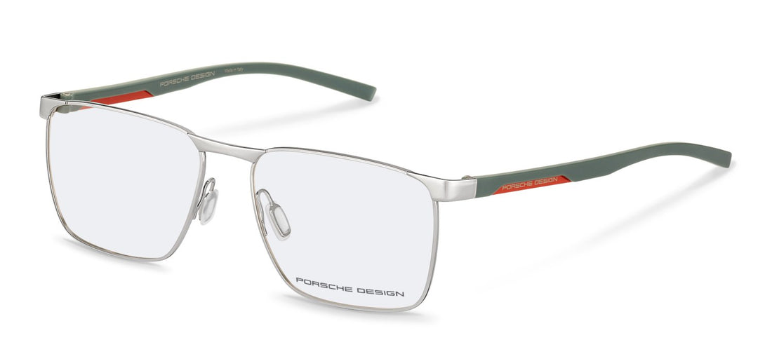 Dioptrijske naočale porsche design porsche p8776 c000 gris square masculino veličina 58mm - Glavni prikaz