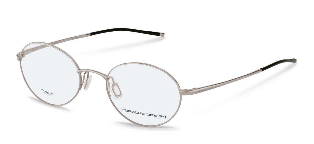 Óculos graduados porsche design p8786 c000 plateado oval unisex tamanho 51mm - Vista principal