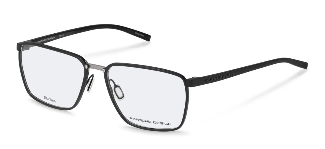 Óculos graduados porsche design p8787 a000 negro square masculino tamanho 55mm - Vista principal