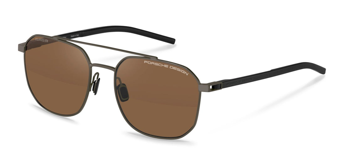 Sunglasses porsche design p8988 b402 gris navigator masculino size 56mm - Main view