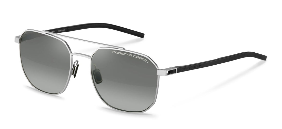 Sunglasses porsche design p8988 c175 plateado navigator masculino size 56mm - Main view